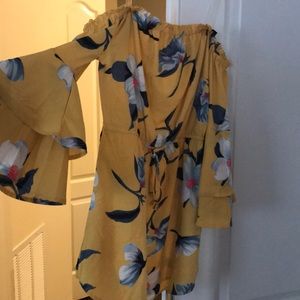 Floral mini dress